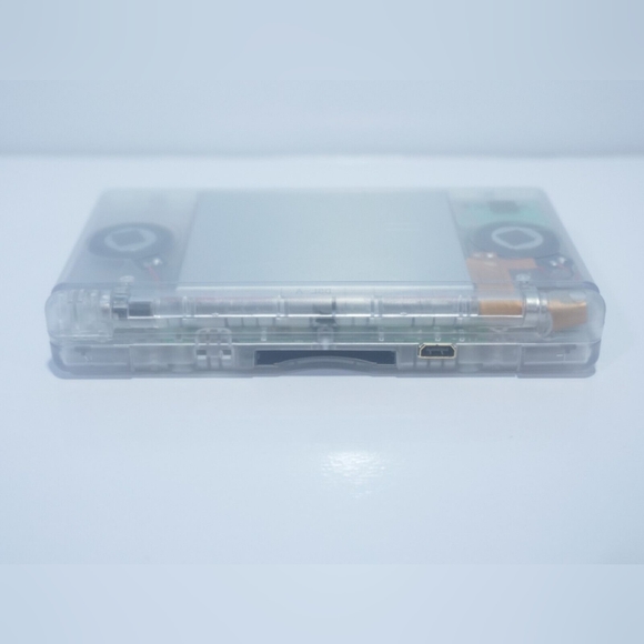 Nintendo DS Lite Transparent Clear Handheld System with Light Up LED Buttons - Picture 9 of 10